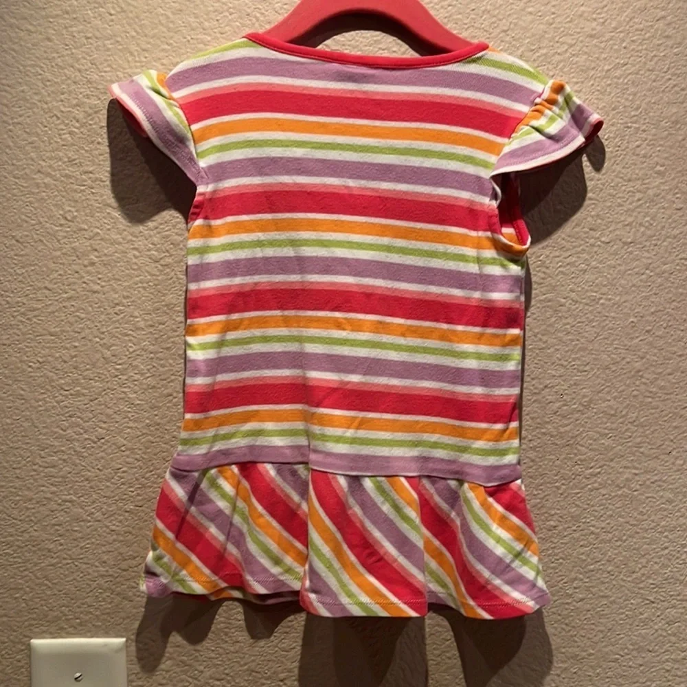 Gymboree Pretty Posies Girl’s Striped Shirt Size 4